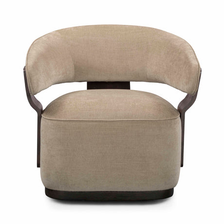 Madison Linen Chenille Swivel Accent Chair by TOV Furniture at Eve Furniture