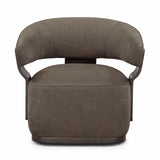 Madison Linen Chenille Swivel Accent Chair by TOV Furniture at Eve Furniture