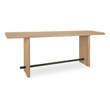 Madison Natural Console Table by Moe's Home at Eve Furniture