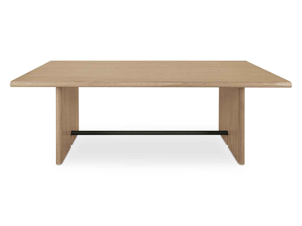Madison Natural Dining Table by Moe's Home at Eve Furniture