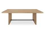 Madison Natural Dining Table by Moe's Home at Eve Furniture