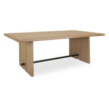 Madison Natural Dining Table by Moe's Home at Eve Furniture