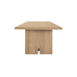Madison Natural Dining Table by Moe's Home at Eve Furniture