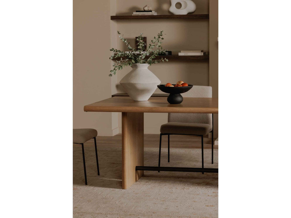 Madison Natural Dining Table by Moe's Home at Eve Furniture