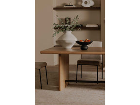 Madison Natural Dining Table by Moe's Home at Eve Furniture