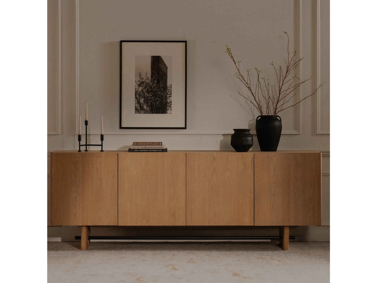 Madison Natural Sideboard by Moe's Home at Eve Furniture