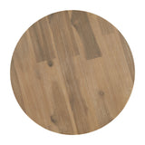 Mado Natural Outdoor Side Table by Zuomod at Eve Furniture