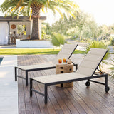 Mado Natural Outdoor Side Table by Zuomod at Eve Furniture