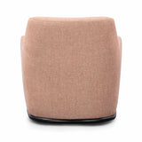 Mado Peach Textured Fabric Swivel Accent Chair by TOV Furniture at Eve Furniture