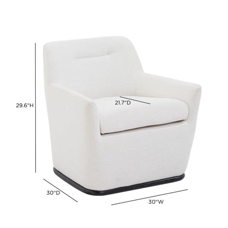 Mado Swivel Accent Chair by TOV Furniture at Eve Furniture