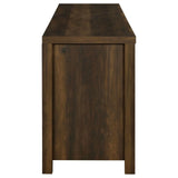 Madra Rectangular TV Console with 2 Sliding Doors by Coaster at Eve Furniture