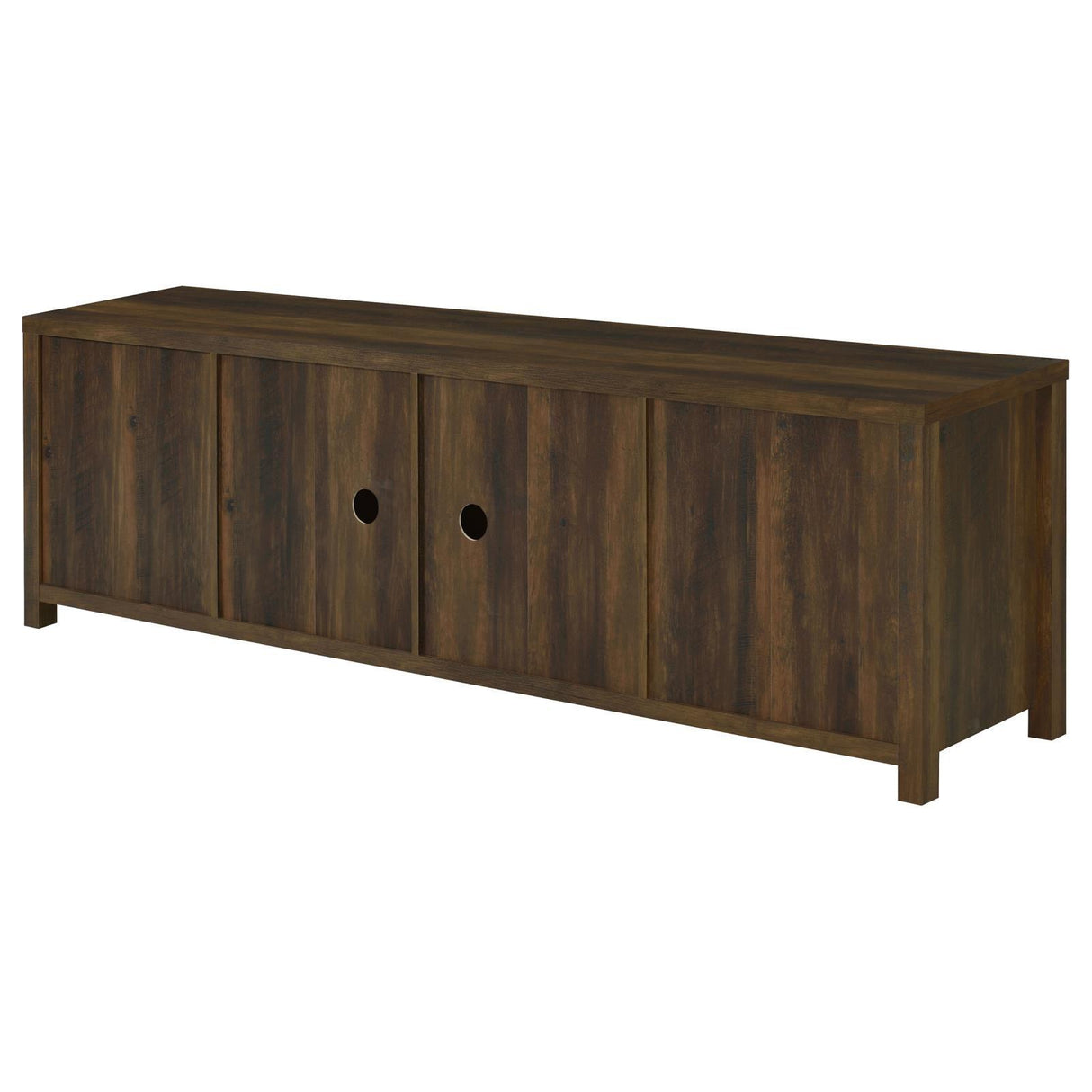 Madra Rectangular TV Console with 2 Sliding Doors by Coaster at Eve Furniture