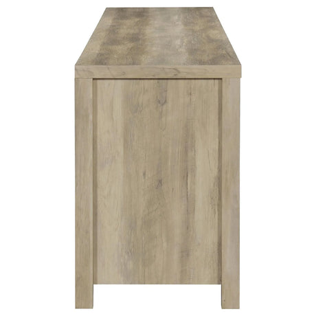 Madra Rectangular TV Console with 2 Sliding Doors by Coaster at Eve Furniture