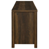 Madra Rectangular TV Console with 2 Sliding Doors by Coaster at Eve Furniture