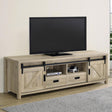 Madra Rectangular TV Console with 2 Sliding Doors by Coaster at Eve Furniture