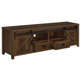 Madra Rectangular TV Console with 2 Sliding Doors by Coaster at Eve Furniture