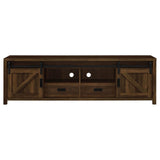 Madra Rectangular TV Console with 2 Sliding Doors by Coaster at Eve Furniture