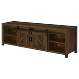 Madra Rectangular TV Console with 2 Sliding Doors by Coaster at Eve Furniture