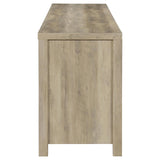 Madra Rectangular TV Console with 2 Sliding Doors by Coaster at Eve Furniture