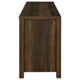 Madra Rectangular TV Console with 2 Sliding Doors by Coaster at Eve Furniture
