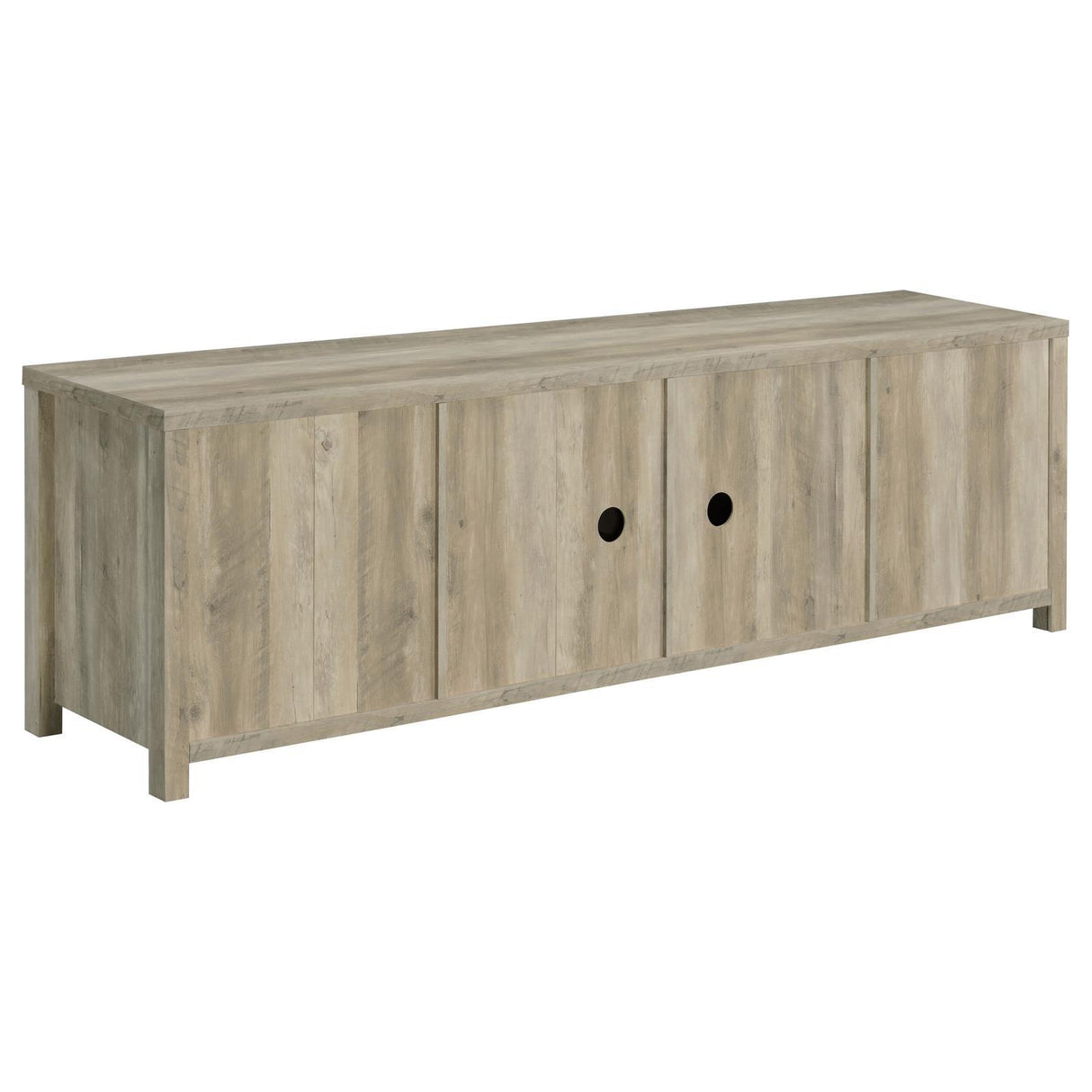 Madra Rectangular TV Console with 2 Sliding Doors by Coaster at Eve Furniture