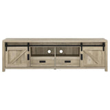 Madra Rectangular TV Console with 2 Sliding Doors by Coaster at Eve Furniture