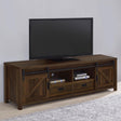 Madra Rectangular TV Console with 2 Sliding Doors by Coaster at Eve Furniture