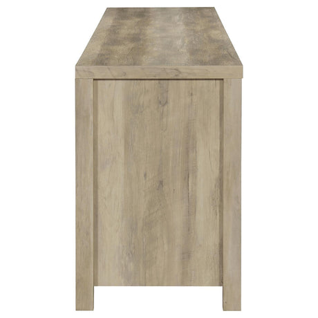 Madra Rectangular TV Console with 2 Sliding Doors by Coaster at Eve Furniture