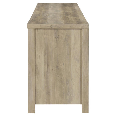 Madra Rectangular TV Console with 2 Sliding Doors by Coaster at Eve Furniture