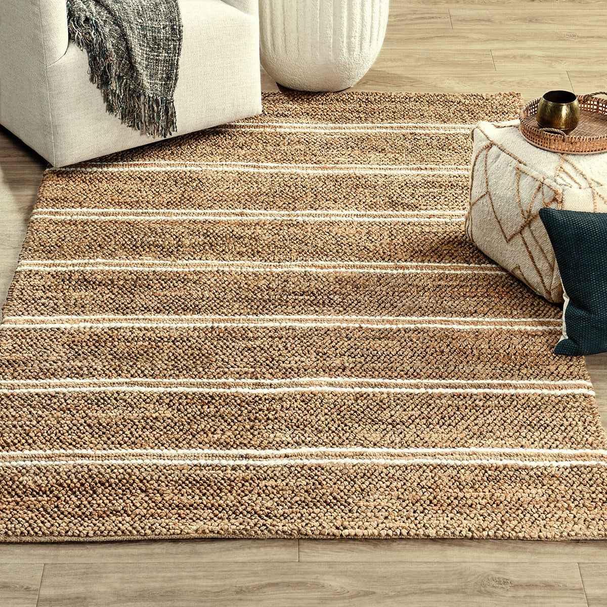 Madrid Ivory Rug by Classic Home at Eve Furniture