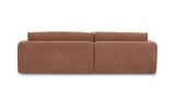 Madrid Sectional Heritage Pink by Moe's Home at Eve Furniture