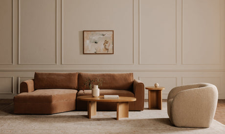 Madrid Sectional Heritage Pink by Moe's Home at Eve Furniture