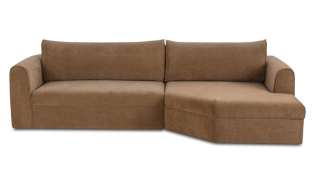 Madrid Sectional Heritage Taupe by Moe's Home at Eve Furniture
