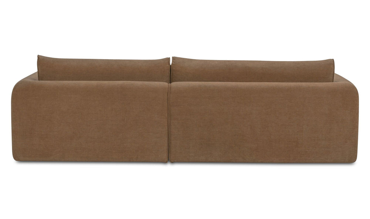 Madrid Sectional Heritage Taupe by Moe's Home at Eve Furniture