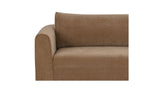 Madrid Sectional Heritage Taupe by Moe's Home at Eve Furniture
