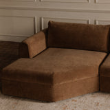Madrid Taupe Left Sectional by Moe's Home at Eve Furniture