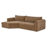 Madrid Taupe Left Sectional by Moe's Home at Eve Furniture