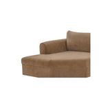 Madrid Taupe Left Sectional by Moe's Home at Eve Furniture