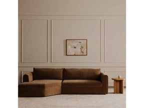 Madrid Taupe Left Sectional by Moe's Home at Eve Furniture