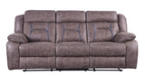 Madrona Reclining Sofa by Homelegance at Eve Furniture