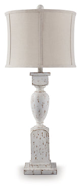 Madsbrook Antique White Table Lamp by Ashley at Eve Furniture