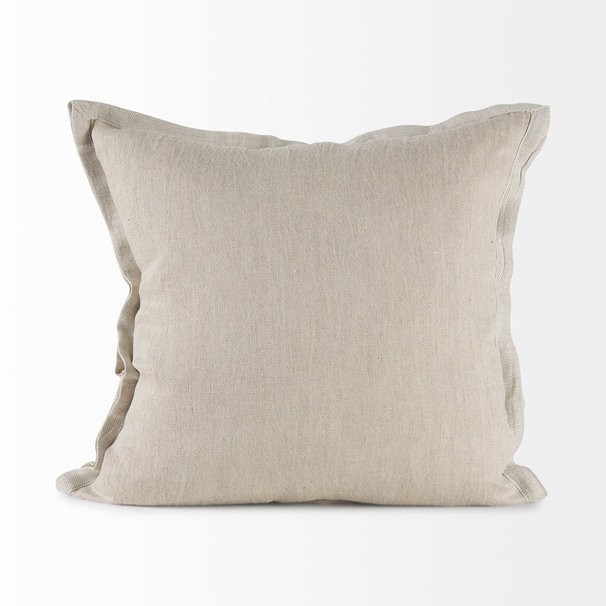 Mae Beige Fabric Decorative Pillow Cover by Mercana at Eve Furniture
