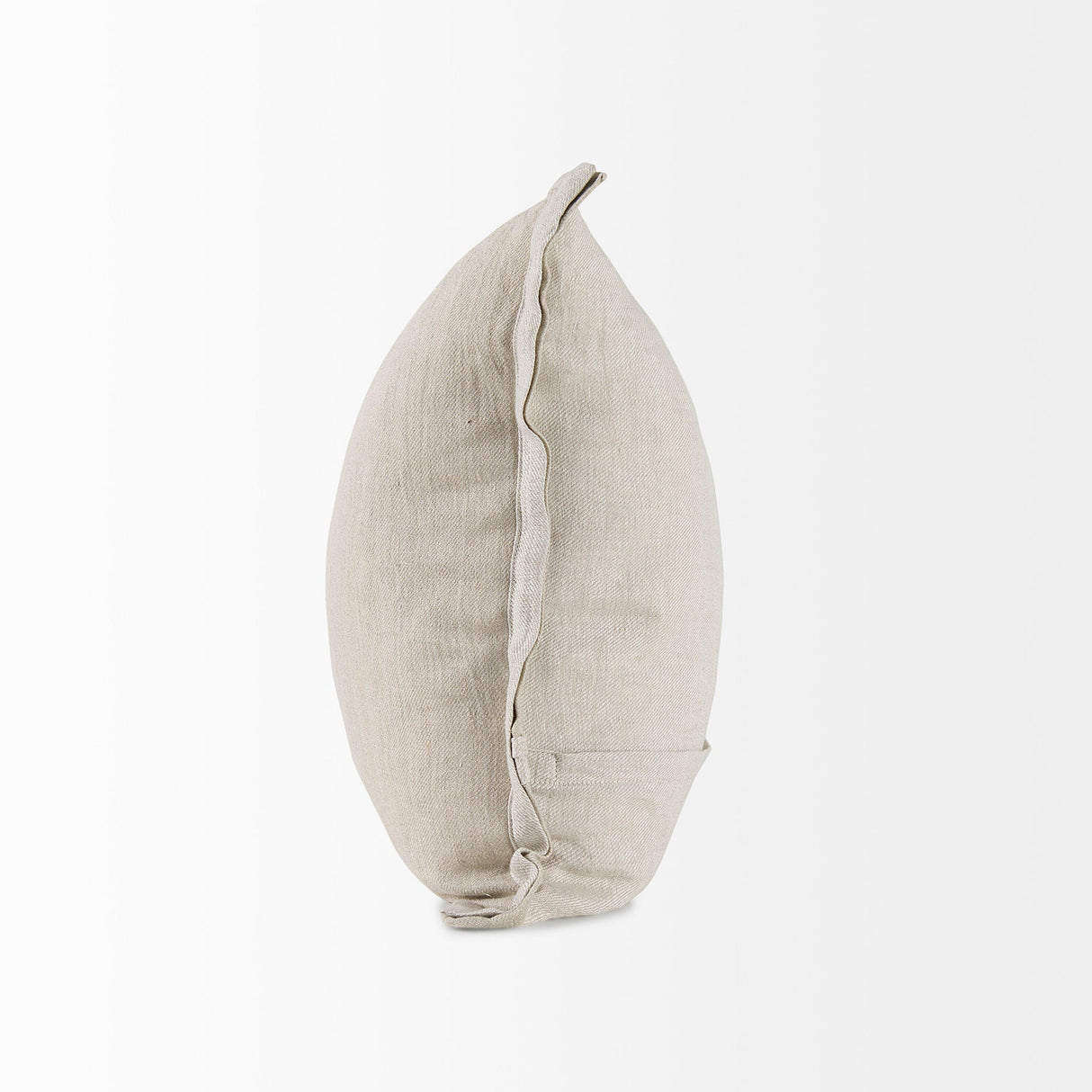 Mae Beige Fabric Decorative Pillow Cover by Mercana at Eve Furniture