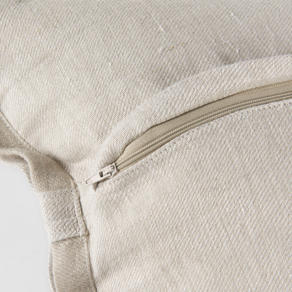 Mae Beige Fabric Decorative Pillow Cover by Mercana at Eve Furniture