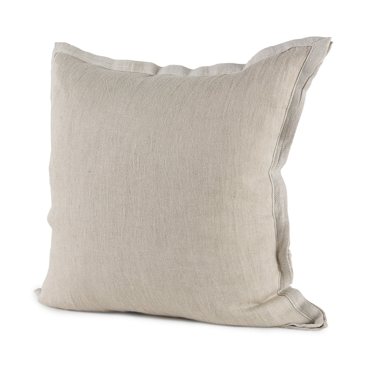 Mae Beige Fabric Decorative Pillow Cover by Mercana at Eve Furniture