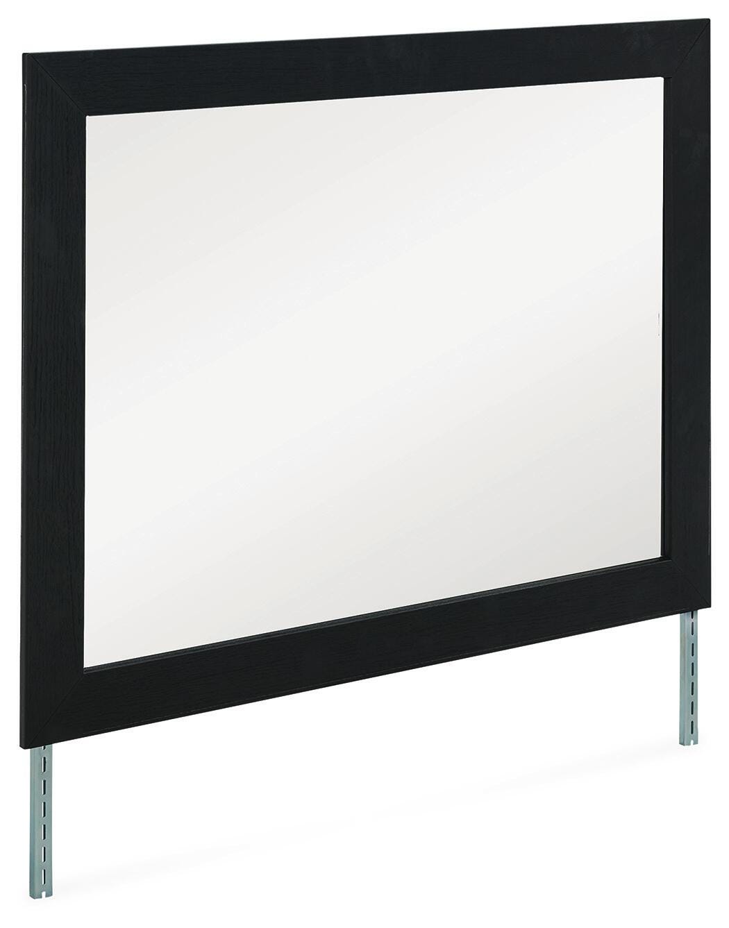 Maeling Black Bedroom Mirror by Ashley at Eve Furniture