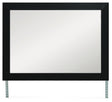 Maeling Black Bedroom Mirror by Ashley at Eve Furniture