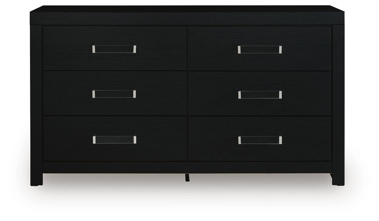 Maeling Black Dresser by Ashley at Eve Furniture