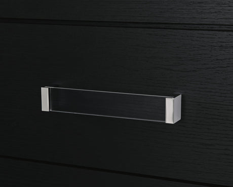 Maeling Black Nightstand by Ashley at Eve Furniture