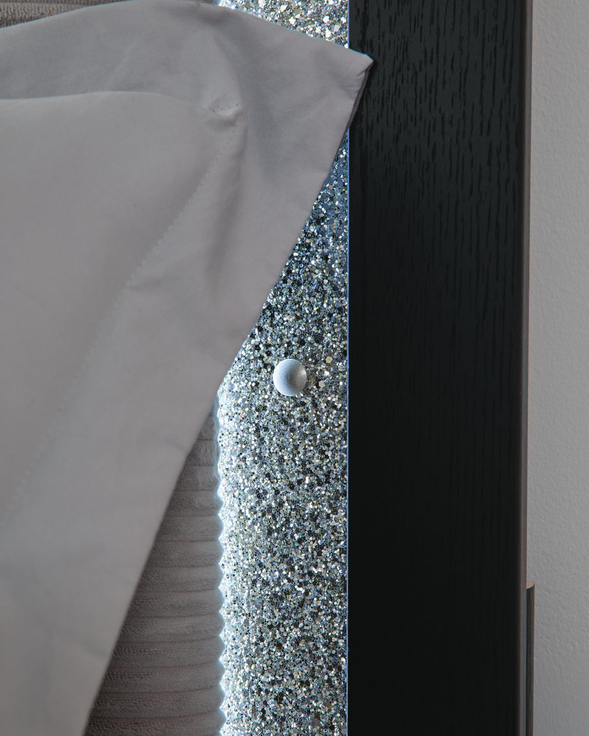 Maeling Black Twin Upholstered Panel Bed by Ashley at Eve Furniture